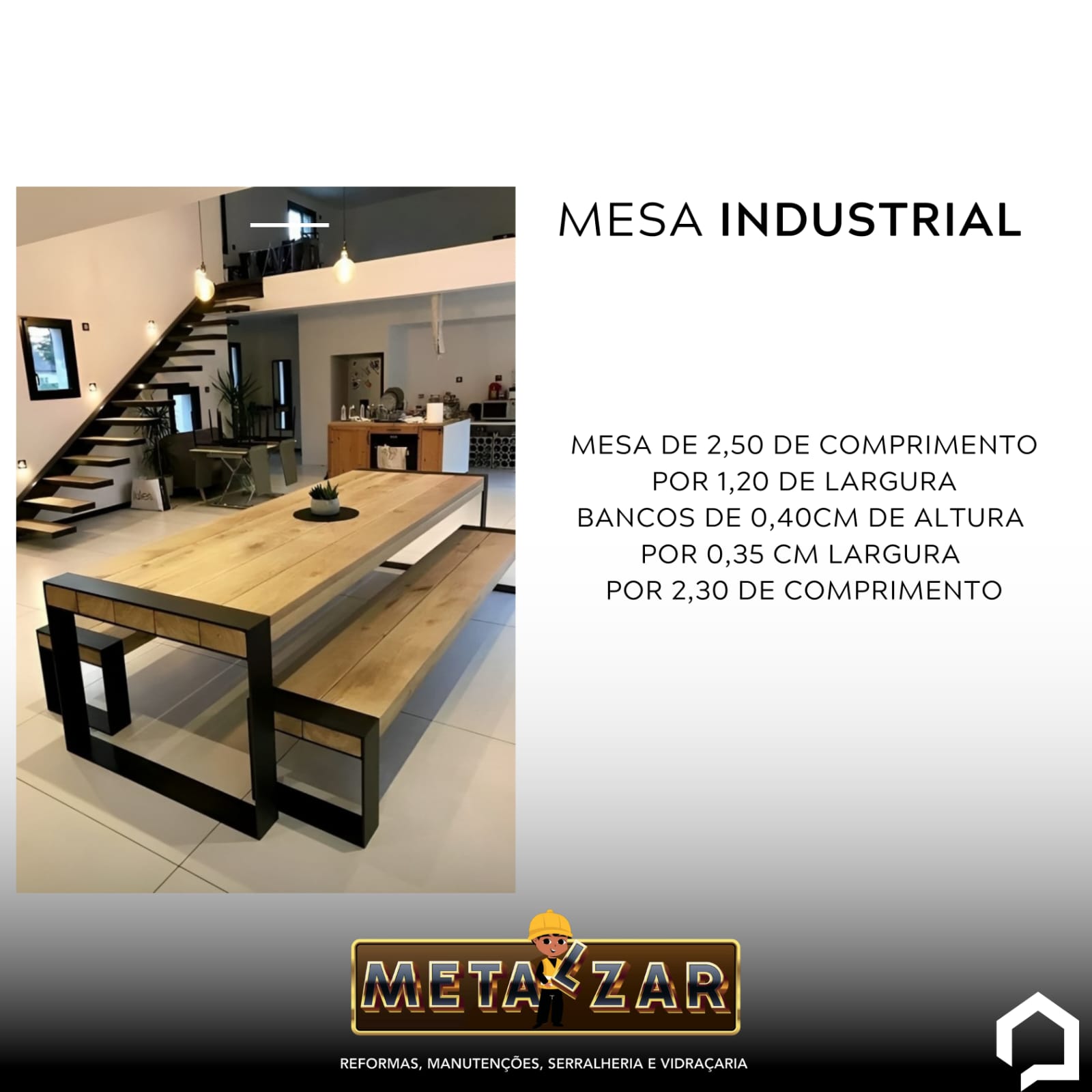 Mesa Industrial 